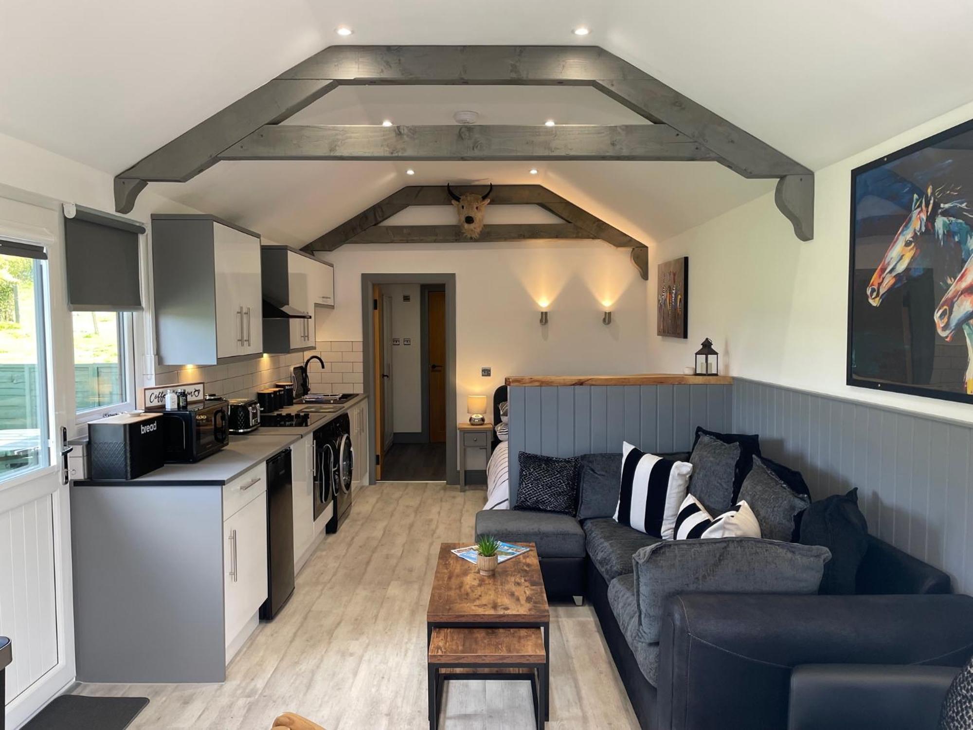 Wellsfield Farm Holiday Lodges Stirling Exterior foto